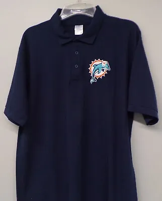 Miami Dolphins NFL Football Old Logo Embroidered Mens Polo XS-6XL LT-4XLT New • $29.99
