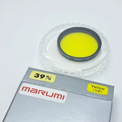 MARUMI Filter For Camera Y2 B Monochrome Photography 39mm 104265 • $26.99