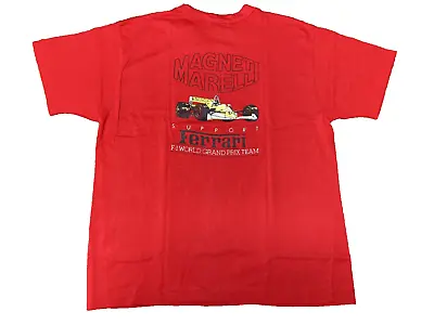 Ferrari Magneti Marelli Formula 1 Grand Prix Racing Vintage Tee T Shirt One Size • $99