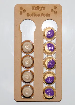 Wooden Coffee Pod Capsule Holder For Nespresso Pods • £7.99