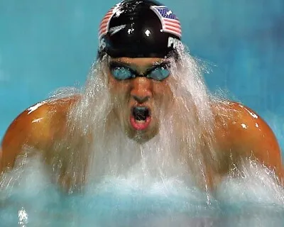 Olympics USA Swimmer MICHAEL PHELPS Glossy 8x10 Photo Print Poster London • $5.49