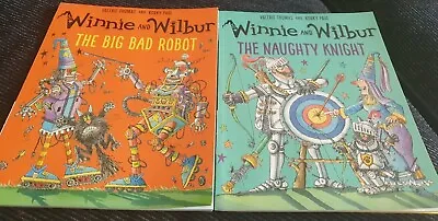 £7.50 • Buy Winnie The Witch And Wilbur Books The Naughty Knight And The Big Bad Robot