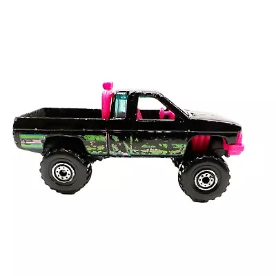 Hot Wheels Cars Vintage 1987 Monster Truck (Black Gasser #10) Pink/Green Acc D7 • $2.25