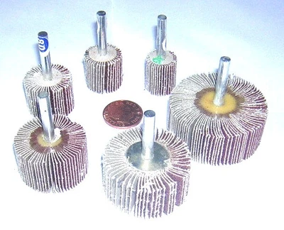 £4.99 • Buy Flap Wheel Disc Sanding Abrasive For Drill 6mm Shank 40g 60g 80g 100g Fum Tools