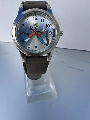 Rare Disney Vintage Backward Ticking Goofy Watch • $24.50
