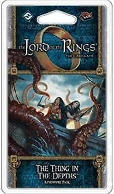 $13.45 • Buy The Thing In The Depths Lord Of The Rings LCG Card Board Game  FFG NIB