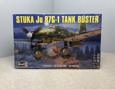 $15 • Buy REVELL STUKA JU 87G-1 Tank Buster - 1/48 - 85-5270 - BRAND NEW - SEALED