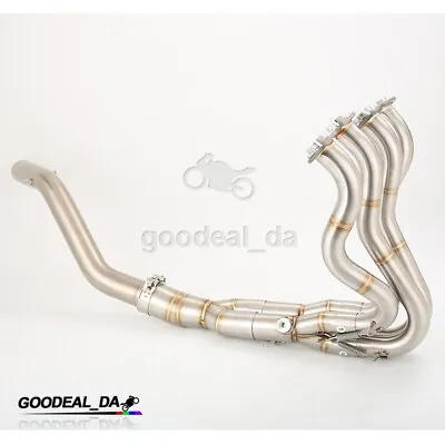 For Kawasaki Ninja ZX6R ZX636 2009-2023 Full System Exhaust Front Link Pipe 51MM • $344.07