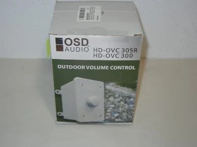 $45.87 • Buy Osd Audio Hd-ovc-305r Rotary Knob Outdoor Weather Resistant Volume Control Grey