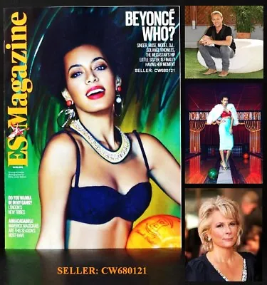 Beyonce Who Solange Knowles Jennifer Saunders Jason Donovan Es Magazine Mar 2012 • £40