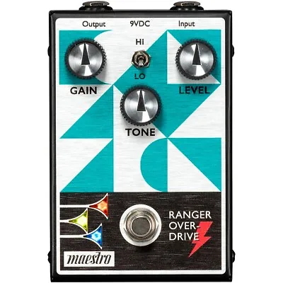 Maestro Ranger Overdrive Effects Pedal • $149