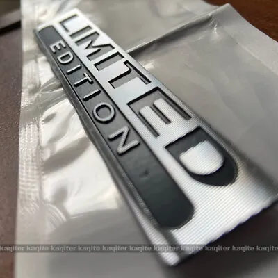 Car 3D Limited Edition Emblem Badge Sticker Trunk Decal Aluminum Accessories • $7.69