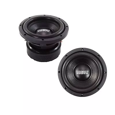 Sundown Audio Pair Of 600W Peak Dual 2 Ohm VC E Series V.6 8  Car Subwoofer • $259.99