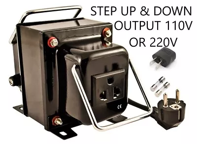 Simran THG-500 Step Up Down Voltage Transformer Converter 110V 220V/240V 500W • $39.95