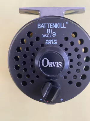 Orvis Battenkill  8/9 Fly Fishing Reel Made In England WF8 Line ORVIS CASE • $75