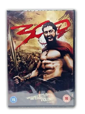 300 - DVD - * NEW / SEALED * - Gerard Butler / Lena Headey - Free Shipping • £2.45