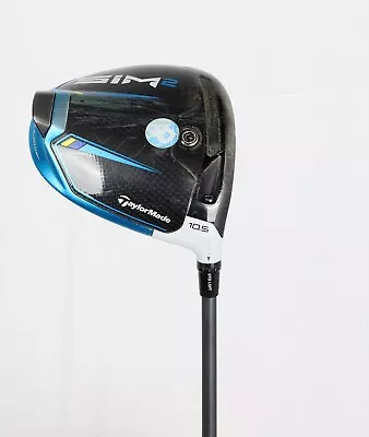 Taylormade Sim2 10.5° Driver Extra Stiff Flex Hzrdus Smoke 1169009 Good H22 • $238.49