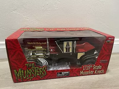 The Munsters 1/15th Scale Munster Koach Color Version Sounds Diamond RARE NEW • $179.99
