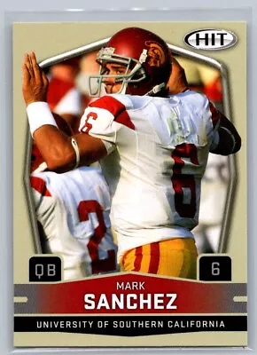 2009 SAGE HIT Silver #6 Mark Sanchez USC Trojans Football Card • $1.79