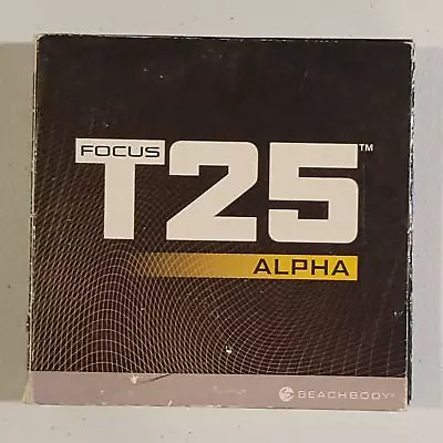 Focus T25 - Alpha + Beta DVD 2013 10-DISC SET BEACHBODY EXERCISE FITNESS OOP NR • $12.99