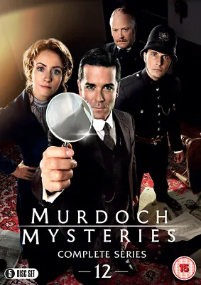 Murdoch Mysteries: Complete Series 12 [15] DVD Box Set • £14.99