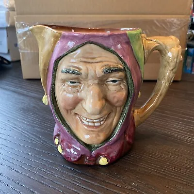 Large Vintage Royal Doulton Touchstone Court Jester Toby Jug/Mug With  A  Mark • $34.99