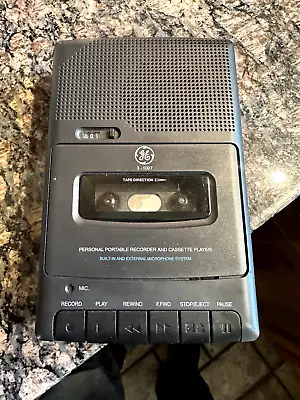 GE Personal Portable Recorder And Cassette Player 3-5027A Vintage • $29.95
