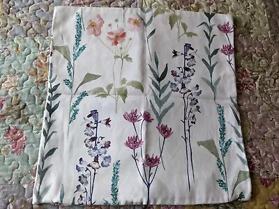 Pretty Floral Country Style Cushion Cover Longstock John Lewis Fabric NEW • £9.99