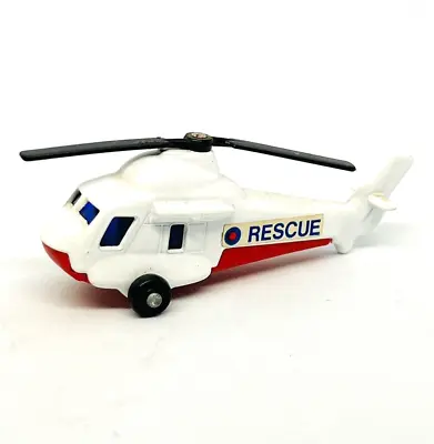 Matchbox Lesney Superfast 75 Helicopter In White & Red  Rescue  Vnmint! • $6.31