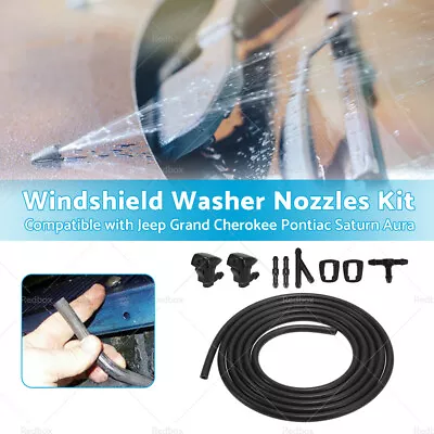 Front Windshield Washer Nozzles Kit Suitable For Jeep Grand Cherokee WK2 • $15.99