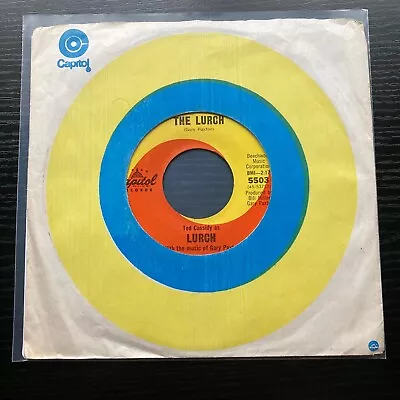 Ted Cassidy / Lurch - The Lurch 1965 Capitol Records Novelty Single Gary Paxton! • $15.99