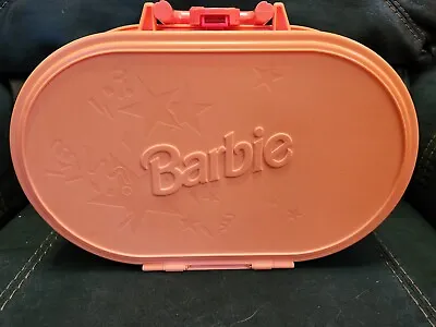 Vintage 1994 Barbie Pop Up/Fold Out Playhouse Bedroom/Living Carry Case-Used • $16.99