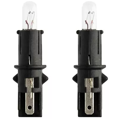 PRO PARTS Pair Set Of 2 Signal Bulbs Clear With Socket 12V For Volvo 740 940 960 • $16.95