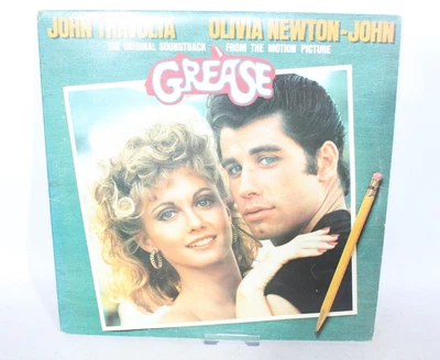 £13.99 • Buy GREASE John Travolta Olivia Newton-John Original Soundtrack LP 12  Vinyl Record
