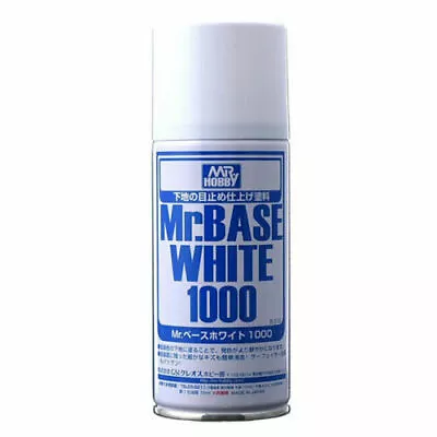 Gunze Sangyo MR HOBBY Mr. Base White 1000 Spray Primer (170ml) #B-518 • $10.79