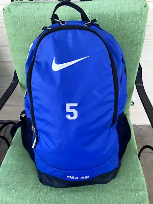 Nike Max Air Backpack Blue (Basketball / Volleyball)  #5 Logo +FAST SHIPPING! • $49.99