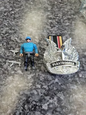 Vintage 1988 Mattel Men Of Medal  Action Figure Air Force Paratrooper • $4