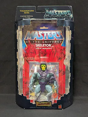 2000 Masters Of The Universe Commemorative Series Skeletor 1 Of 15000 New Sealed • $64.84