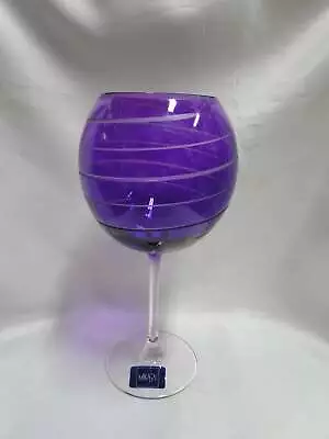 Mikasa Cheers Mix: Purple Balloon Wine 9  Spiral Cuts • $19.99