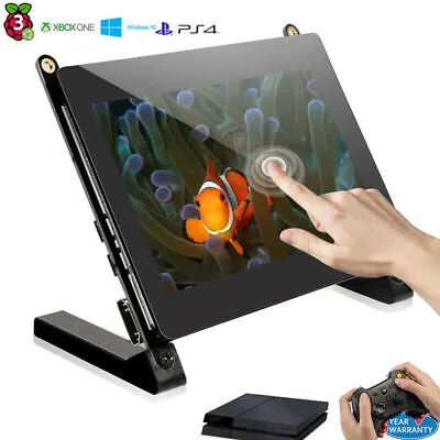 Portable 7'' IPS Touch Screen Display Monitor HD 1024*600 For Raspberry Pie Used • $49.99