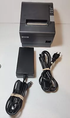 $99.99 • Buy EPSON TM-T88IV MODEL M129H POS THERMAL Printer /w Power Adapter (SERIAL) WORKING