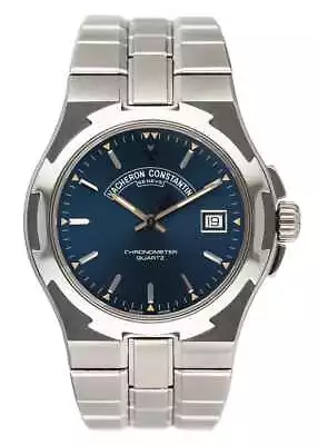 $11024 • Buy Vacheron Constantin Overseas 72040/423a Blue Dial Mens Watch Box Papers