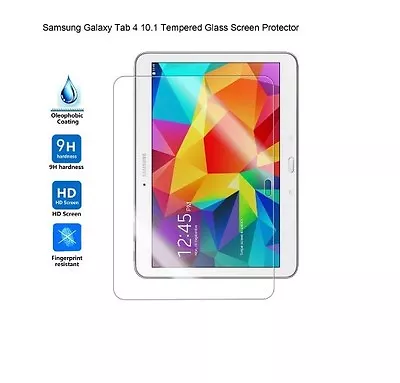 £4.99 • Buy UK Tempered Glass Screen Protector Cover For Samsung Galaxy Tab 3 10.1 -GT-P5210