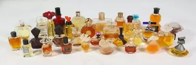 30 French Small Perfume Bottles Many Are Full - Chanel Liz Claiborne Westwood • $199.99