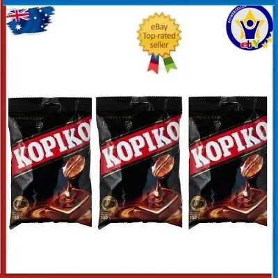 New Kopiko Coffee Candy 3x 150g Kopiko Extract And Creamy Milk Free Shipping AU • $9.10