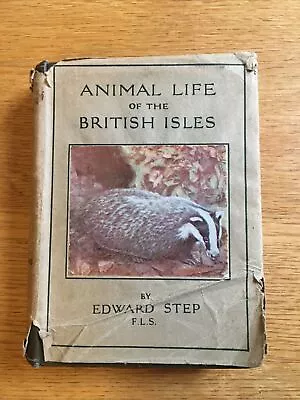 £9.50 • Buy Animal Life Of The British Isles, Edward Step - 1936 Hardback Book Dust Jacket
