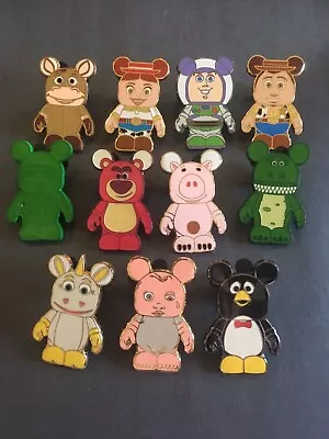 Disney Toy Story Vinylmation Pin Set Of All 11 Pins (complete Set!) • $50