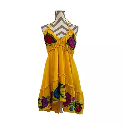 Folklorico Halter Dress Size 3X/4X • $40