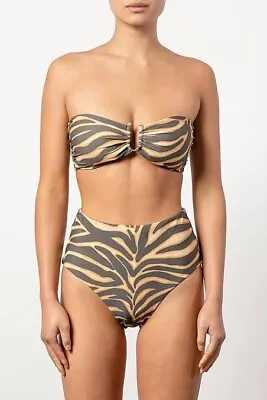 $50 • Buy TIGERLILY NWT Ava Corset High Waisted Zahara Bikini Pant Sz M/12/14