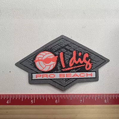 Thin I DIG PRO BEACH VOLLEYBALL Patch B024 • $4.95